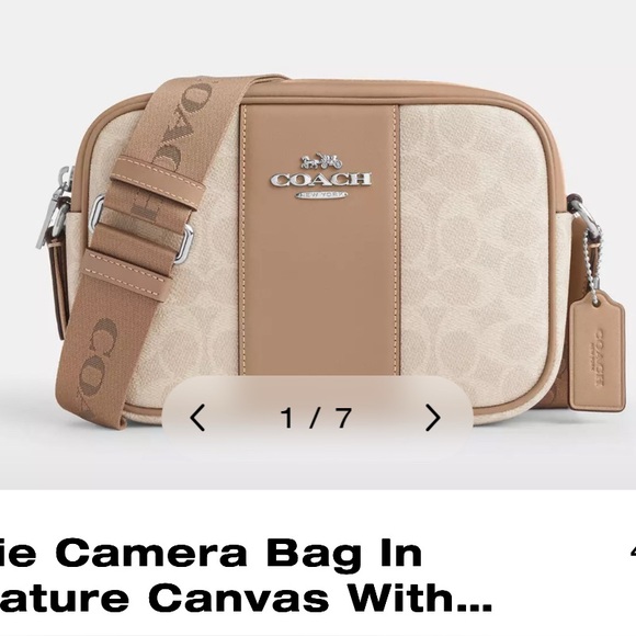 Coach Jaime Camera Bag w/Signature Canvas - Picture 1 of 4